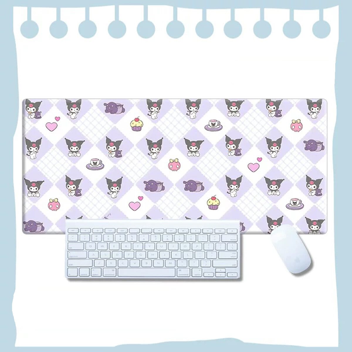 Stor musmatta - Kuromi & Baku