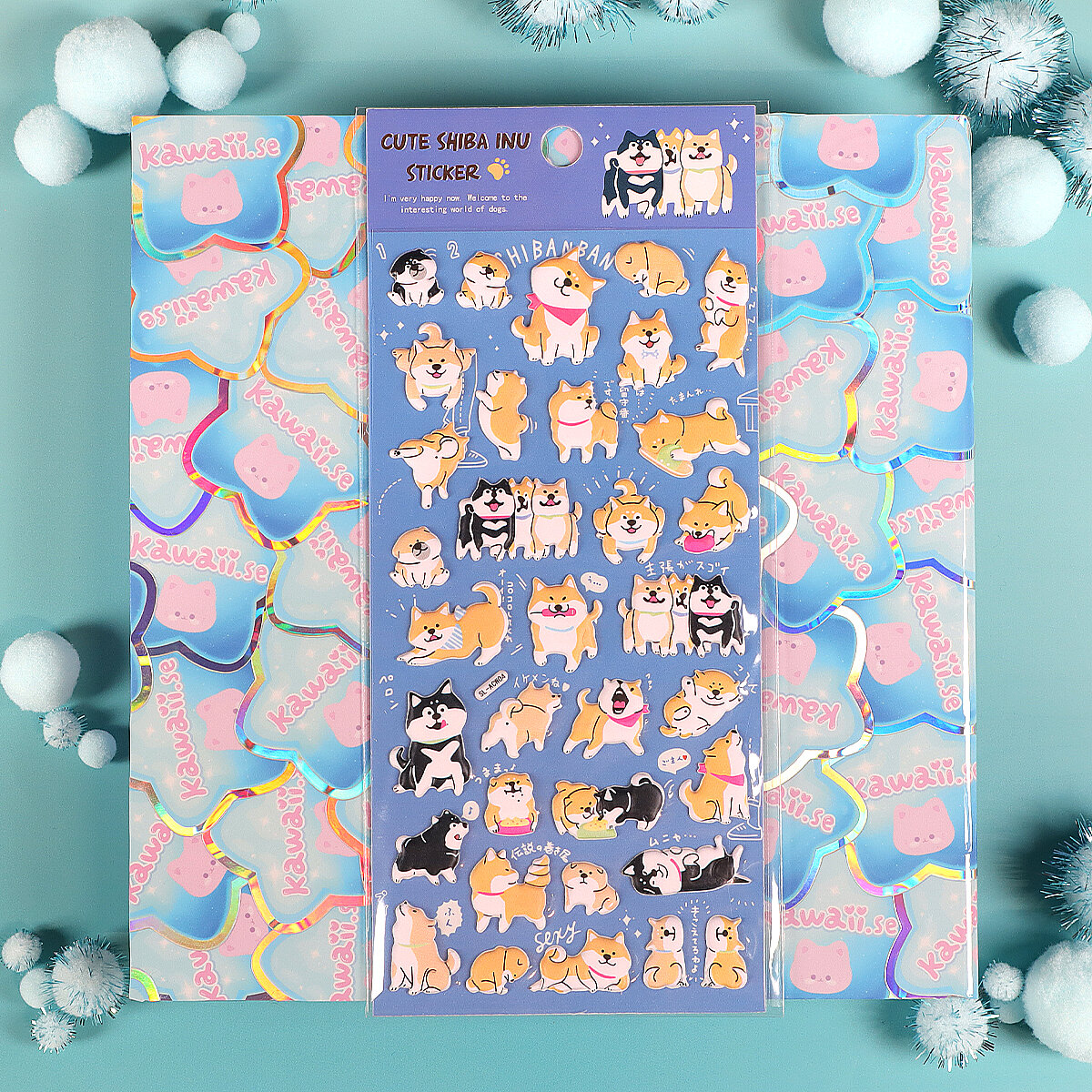 Stickersark - Cute Shiba Inu (SL-ACW04)