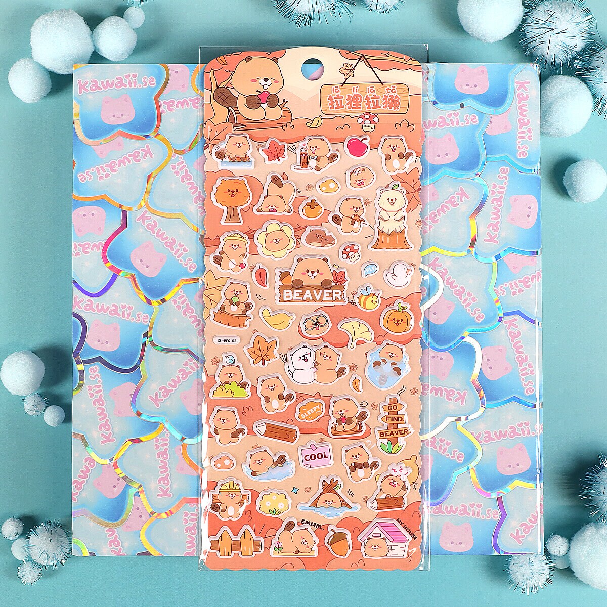 Stickersark - Autumn Beaver (SL-BFQ03)