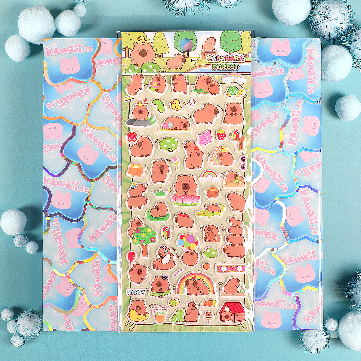 Stickersark - Capybara Forest (SL-BDQ03)