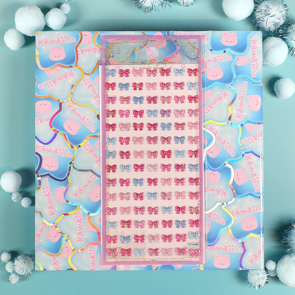 Stickersark - Clear Mini Bows (YT-CM008)