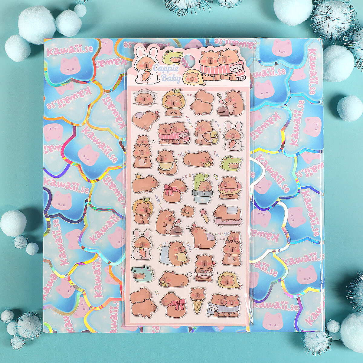 Stickersark - Cappie Baby Friends (YT-EA340)