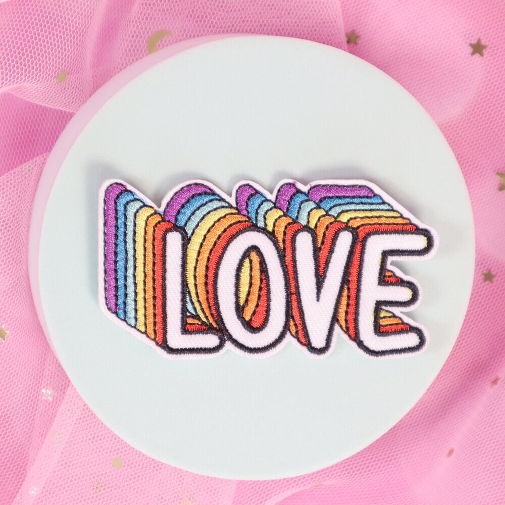 Tygmärke - Rainbow love