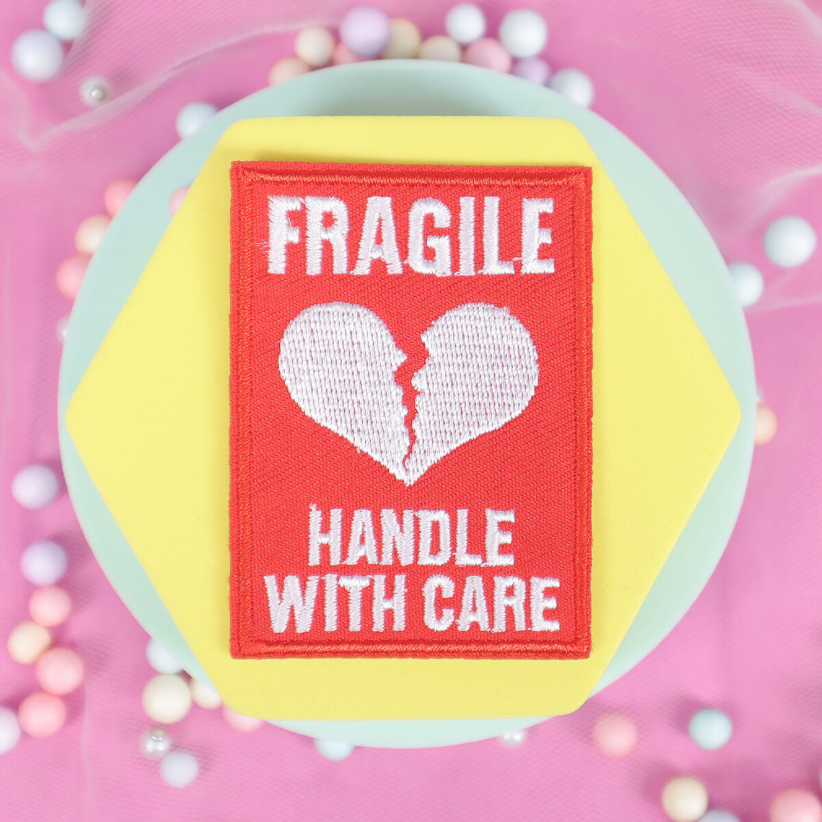 Tygmärke - Fragile, Handle With Care