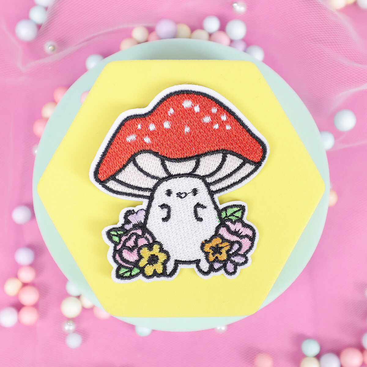 Tygmärke - Flowery Mushroom