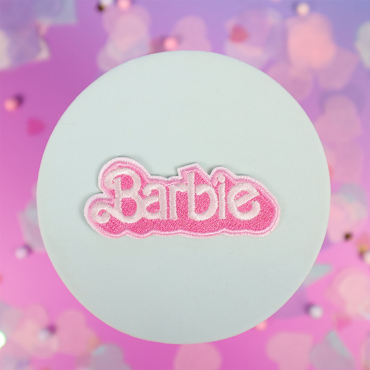 Tygmärke - Vit Barbie