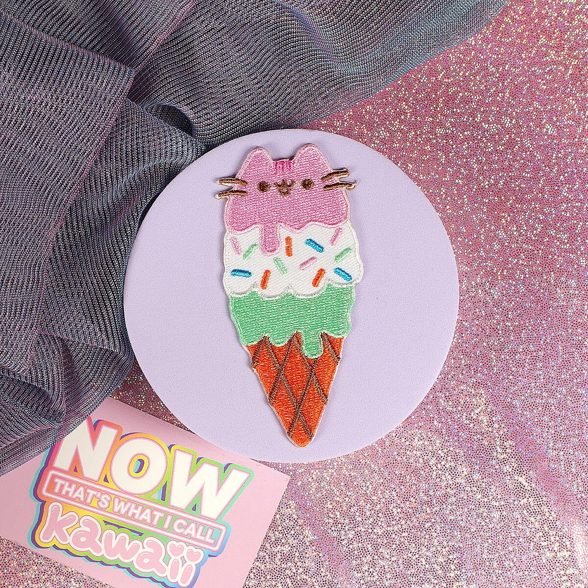 Tygmärke - Pusheen ice cream