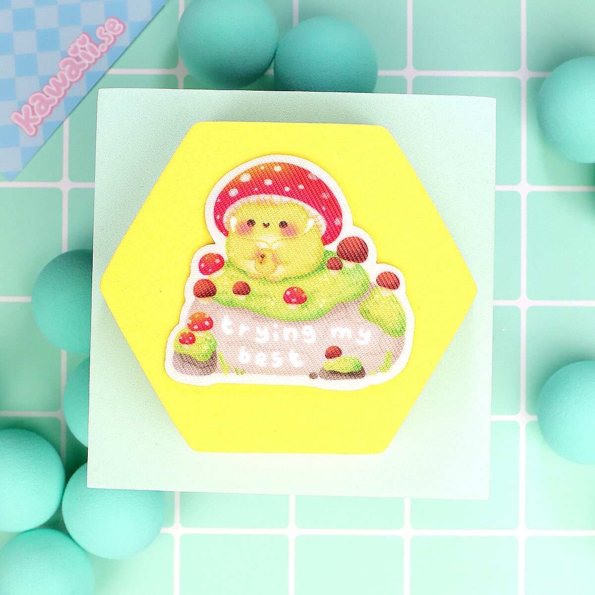 Tygmärke - Trying my best frog