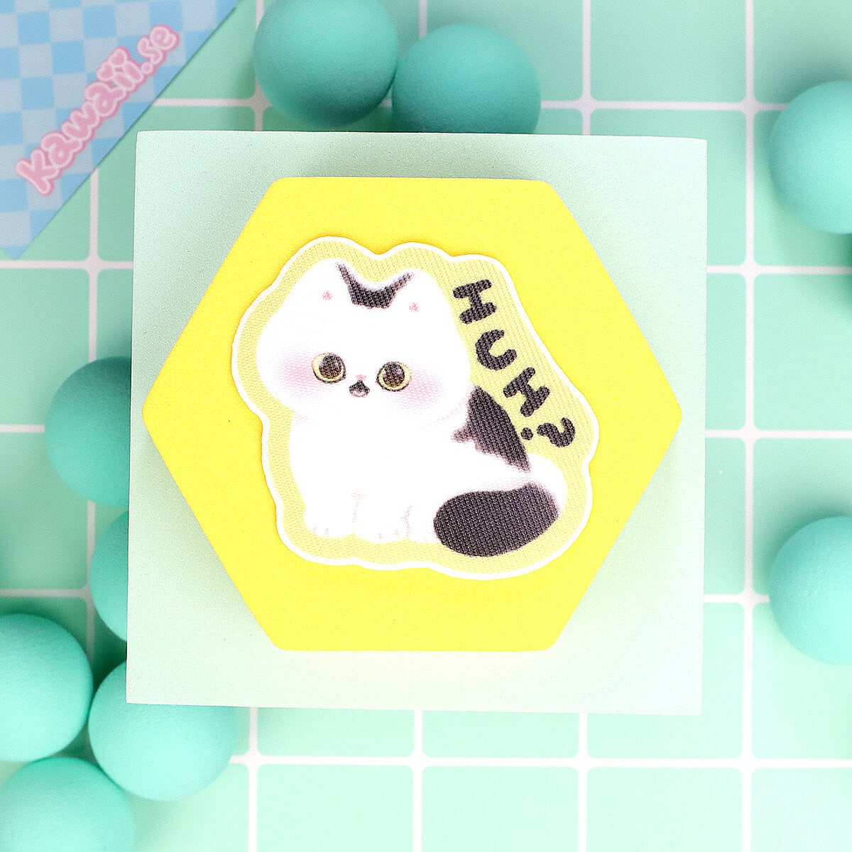 Tygmärke - Huh? Cat