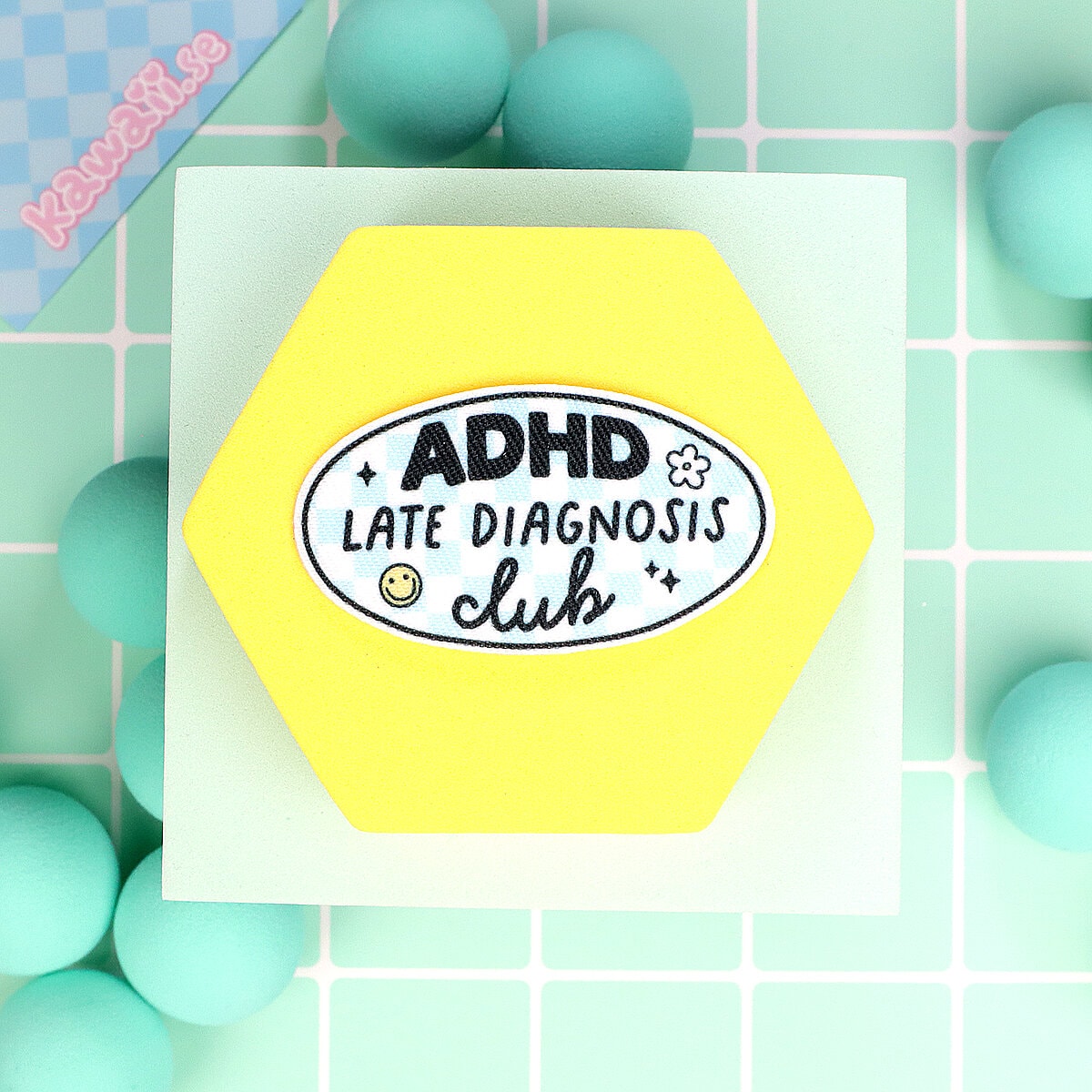 Tygmärke - ADHD late diagnosis club
