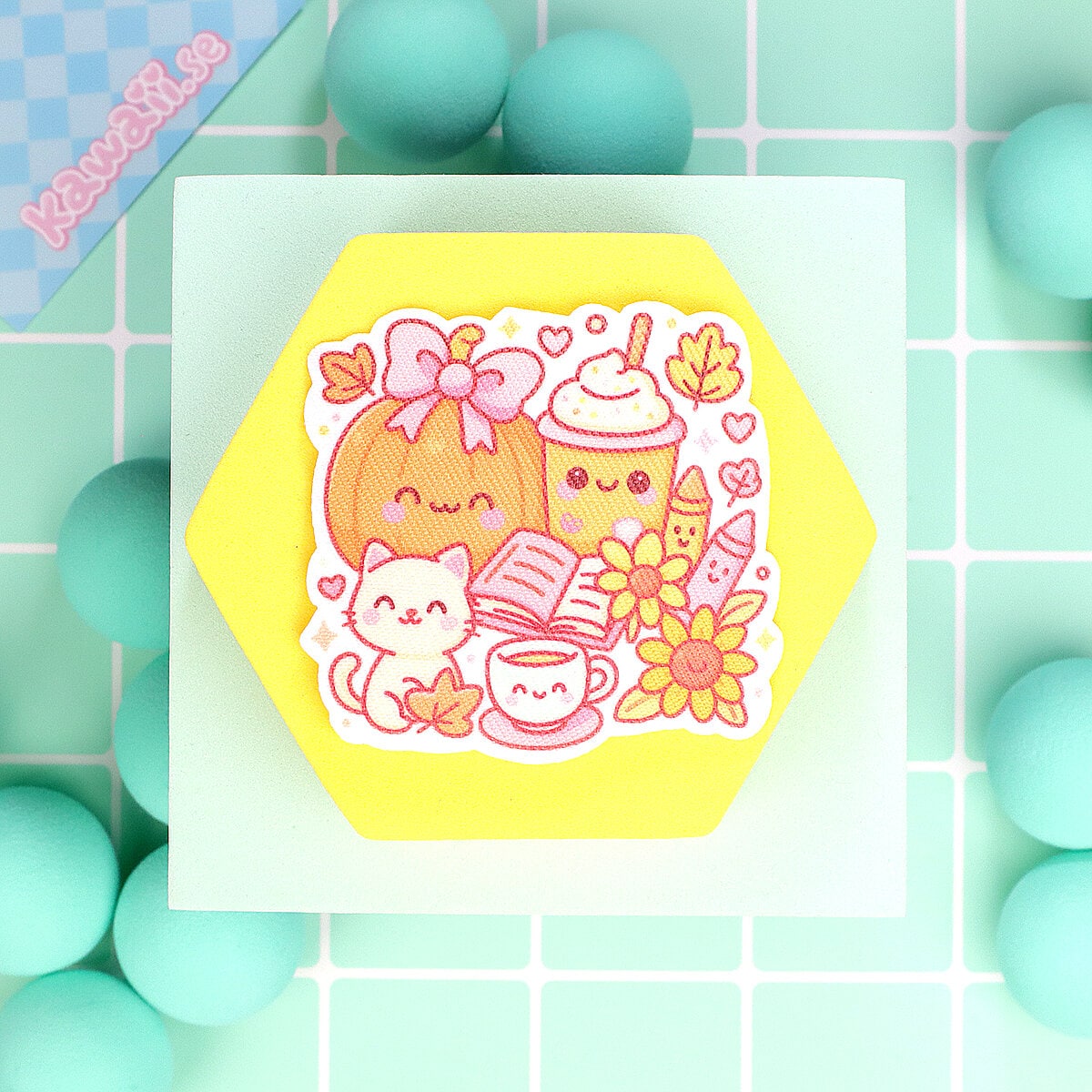 Tygmärke - Cozy pumpkin time