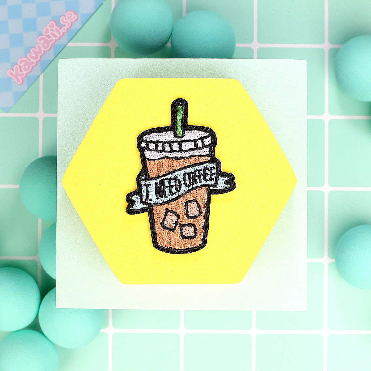 Tygmärke - I need coffee