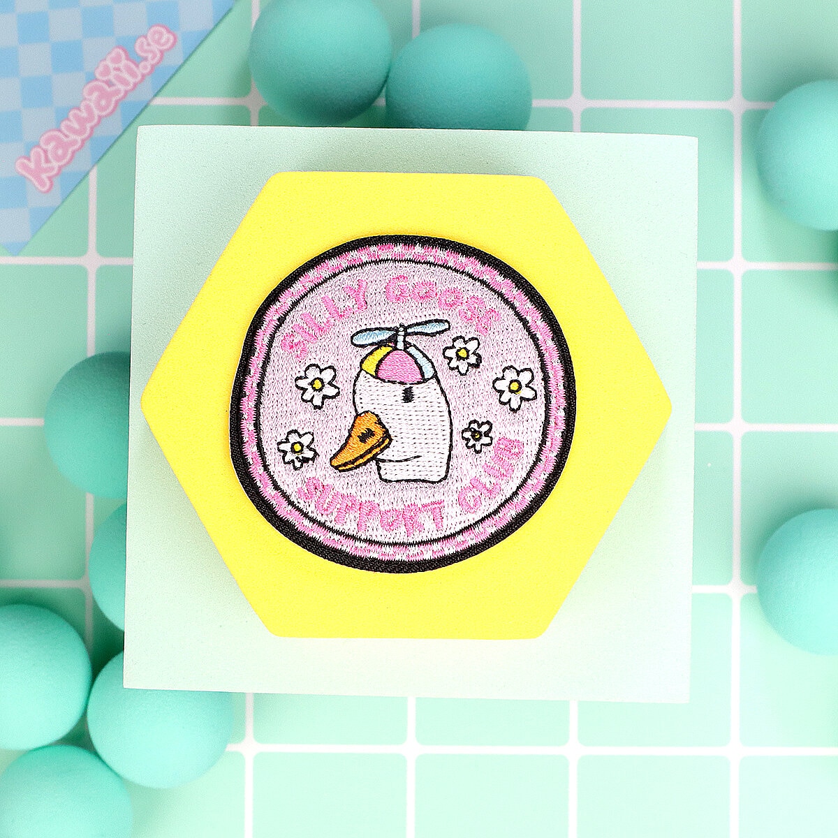 Tygmärke - Silly goose support club