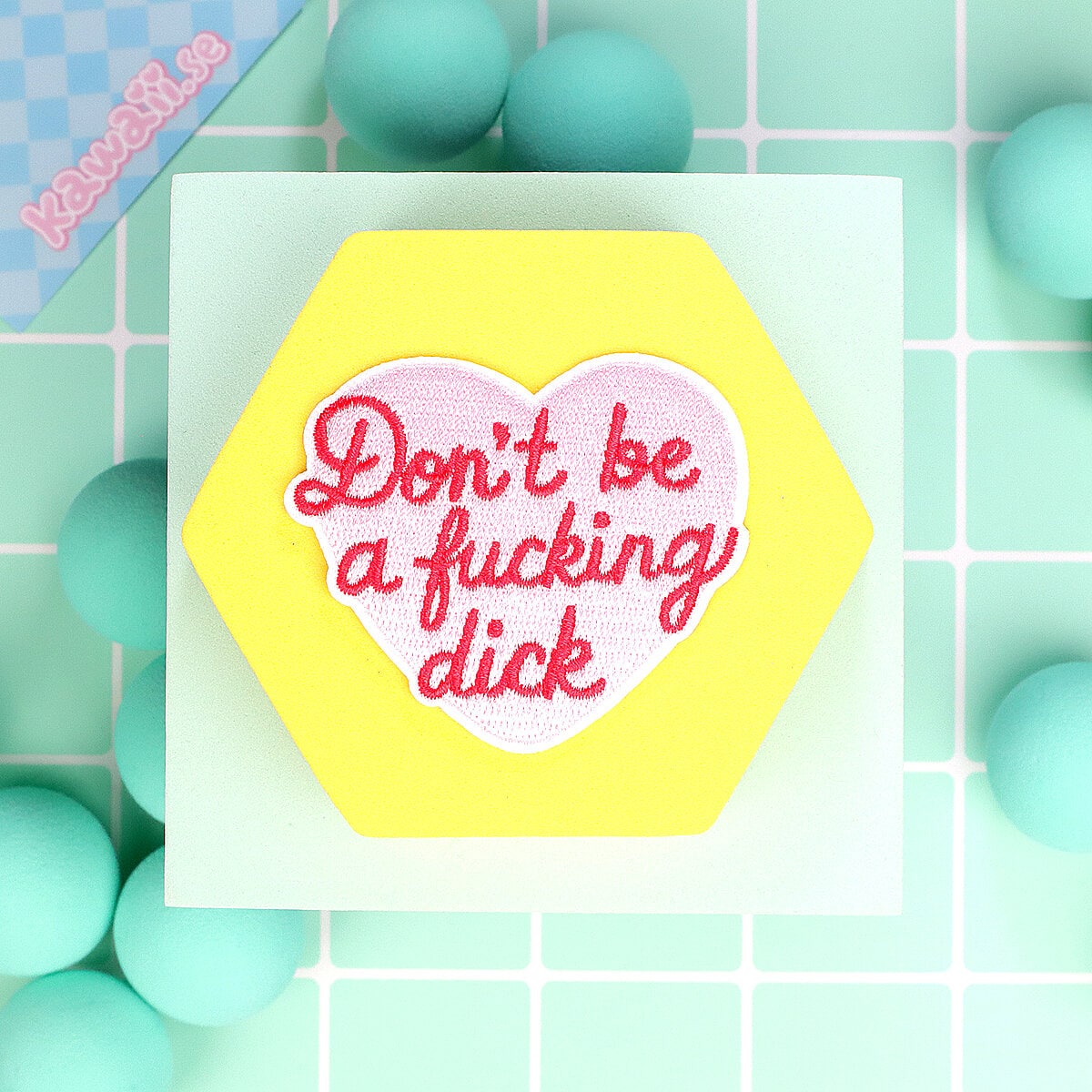 Tygmärke - Don´t be a fucking dick