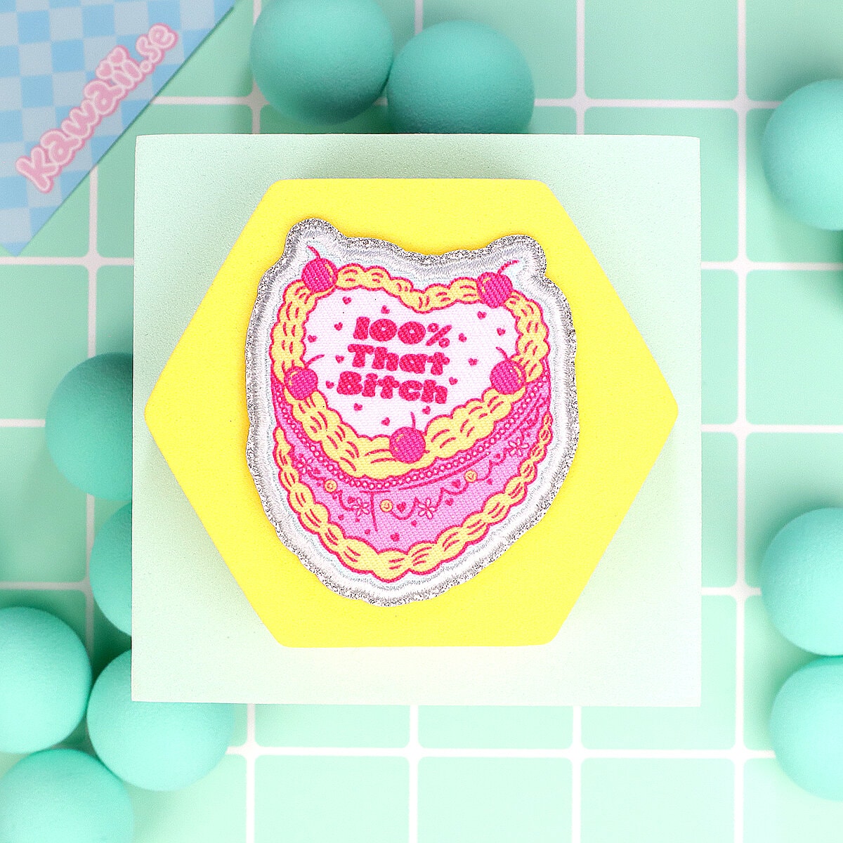 Tygmärke - 100% that bitch