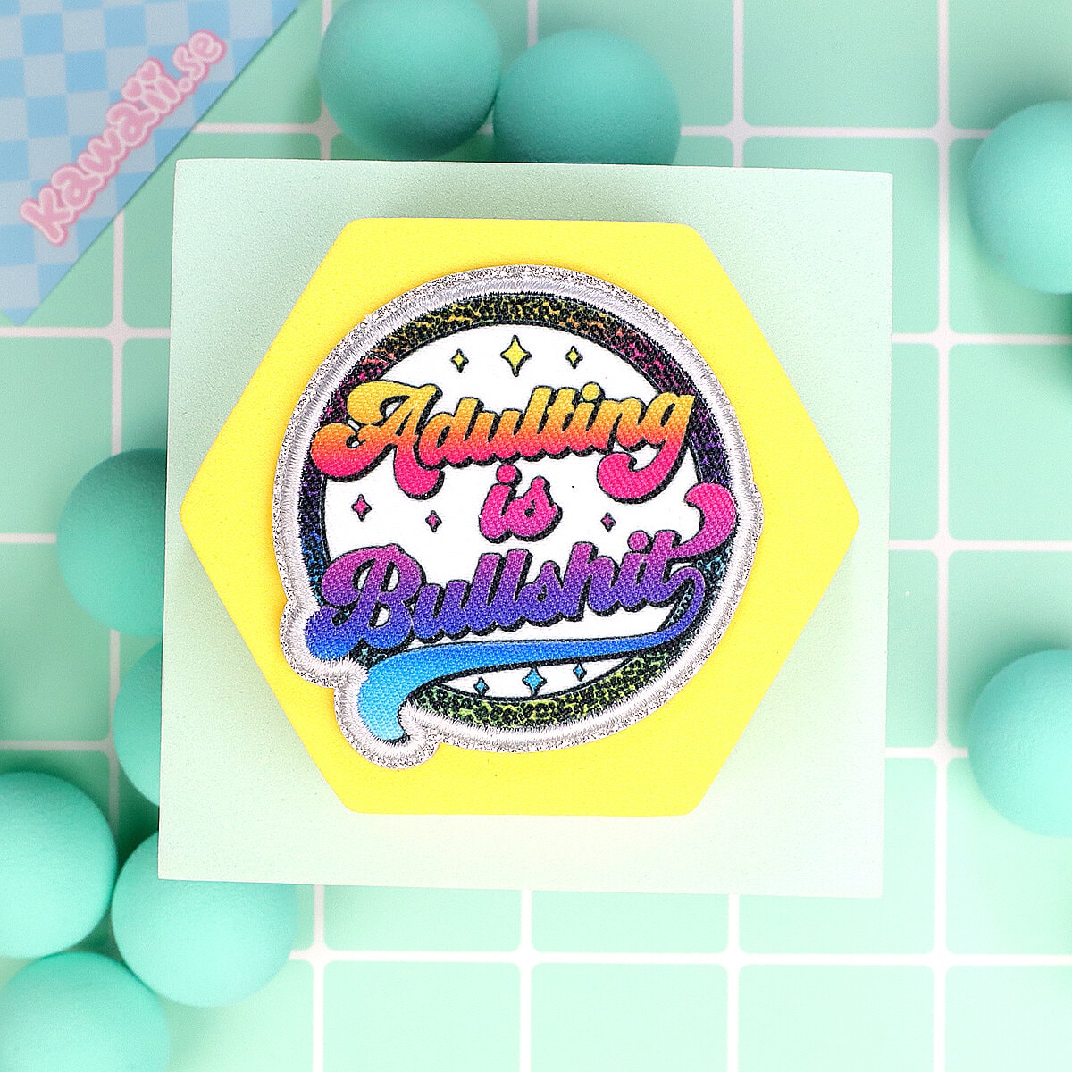 Tygmärke - Adulting is bullshit