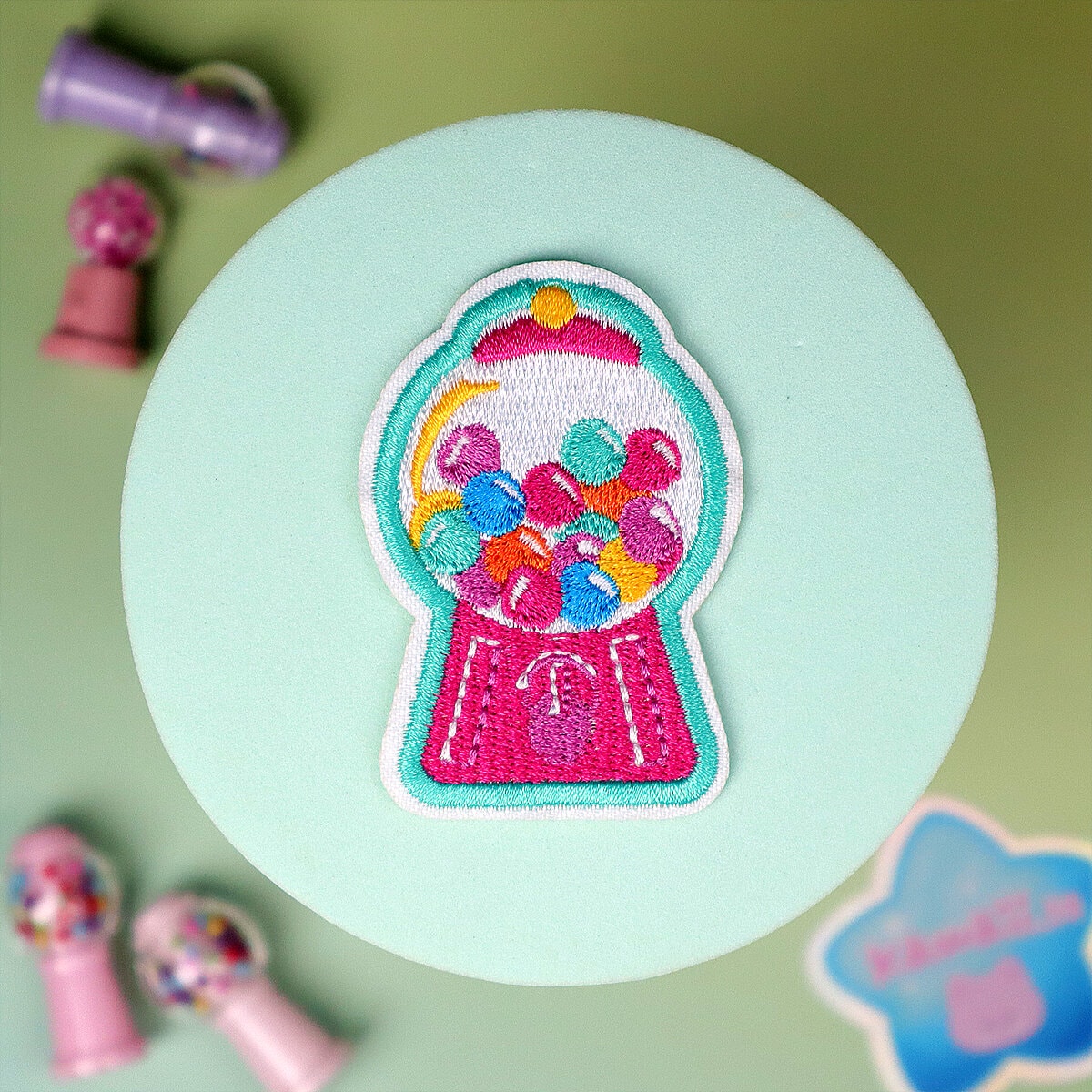 Tygmärke - Gumball Machine