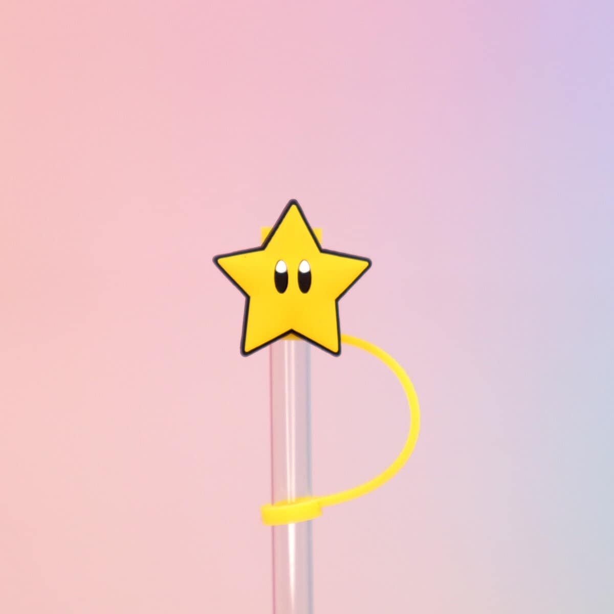 Straw topper - Super Mario star