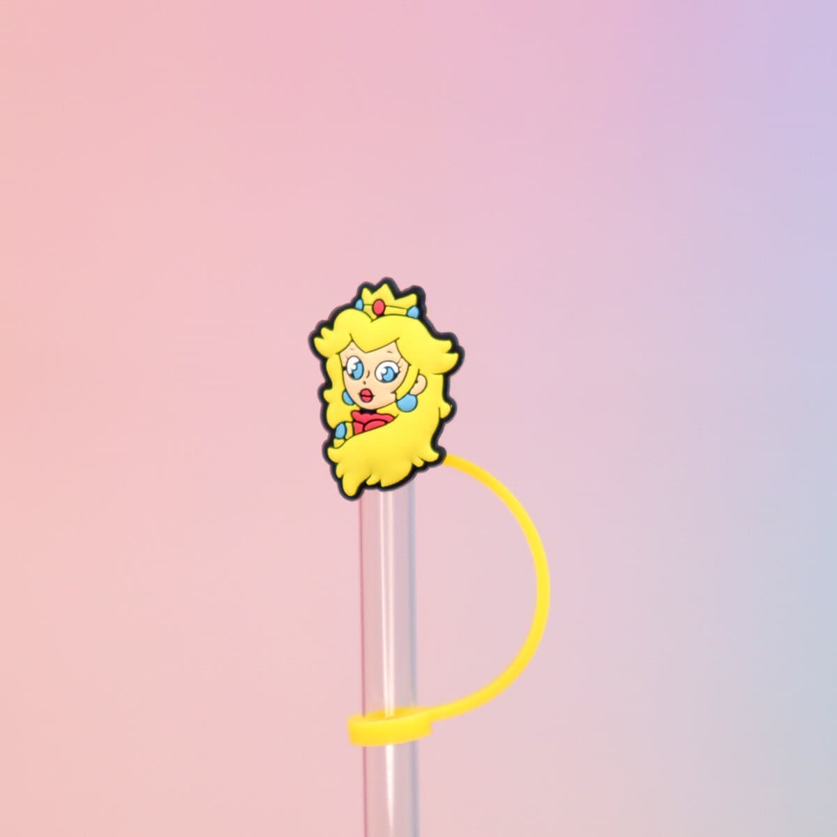 Straw topper - Princess Peach