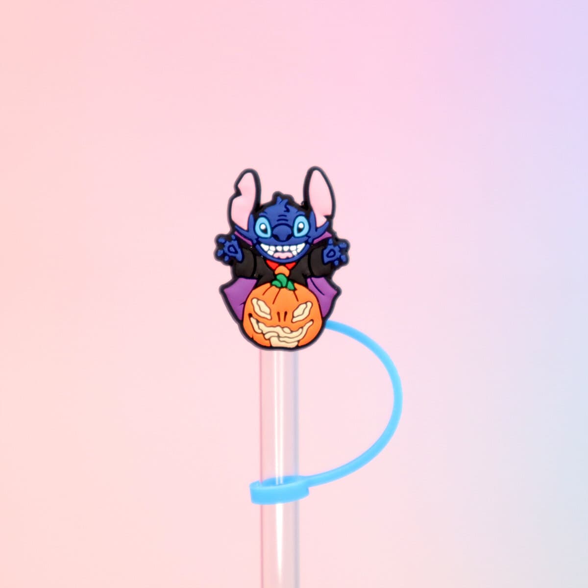 Straw topper - Halloween Stitch