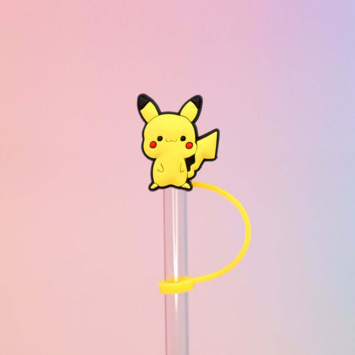 Straw topper - Chibi Pikachu