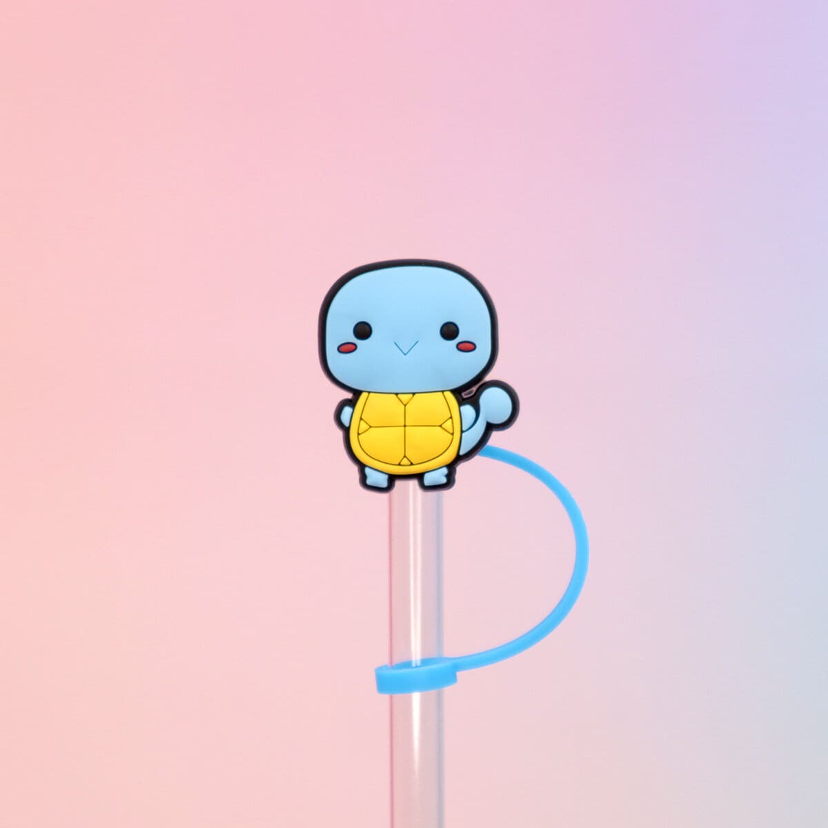 Straw topper - Chibi Squirtle