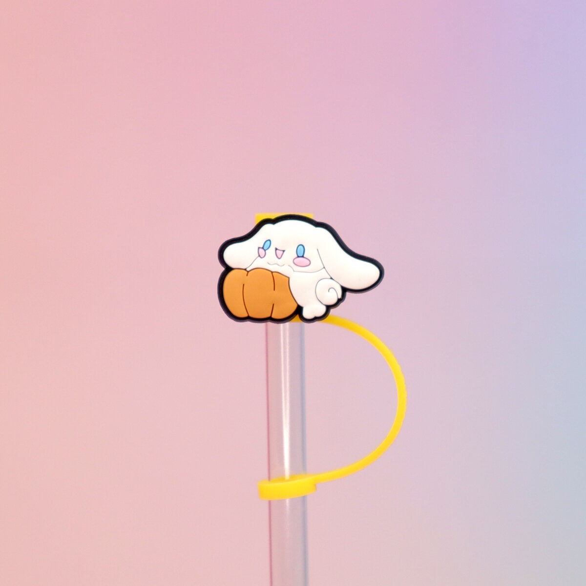 Straw topper - Cinnamoroll pumpkin