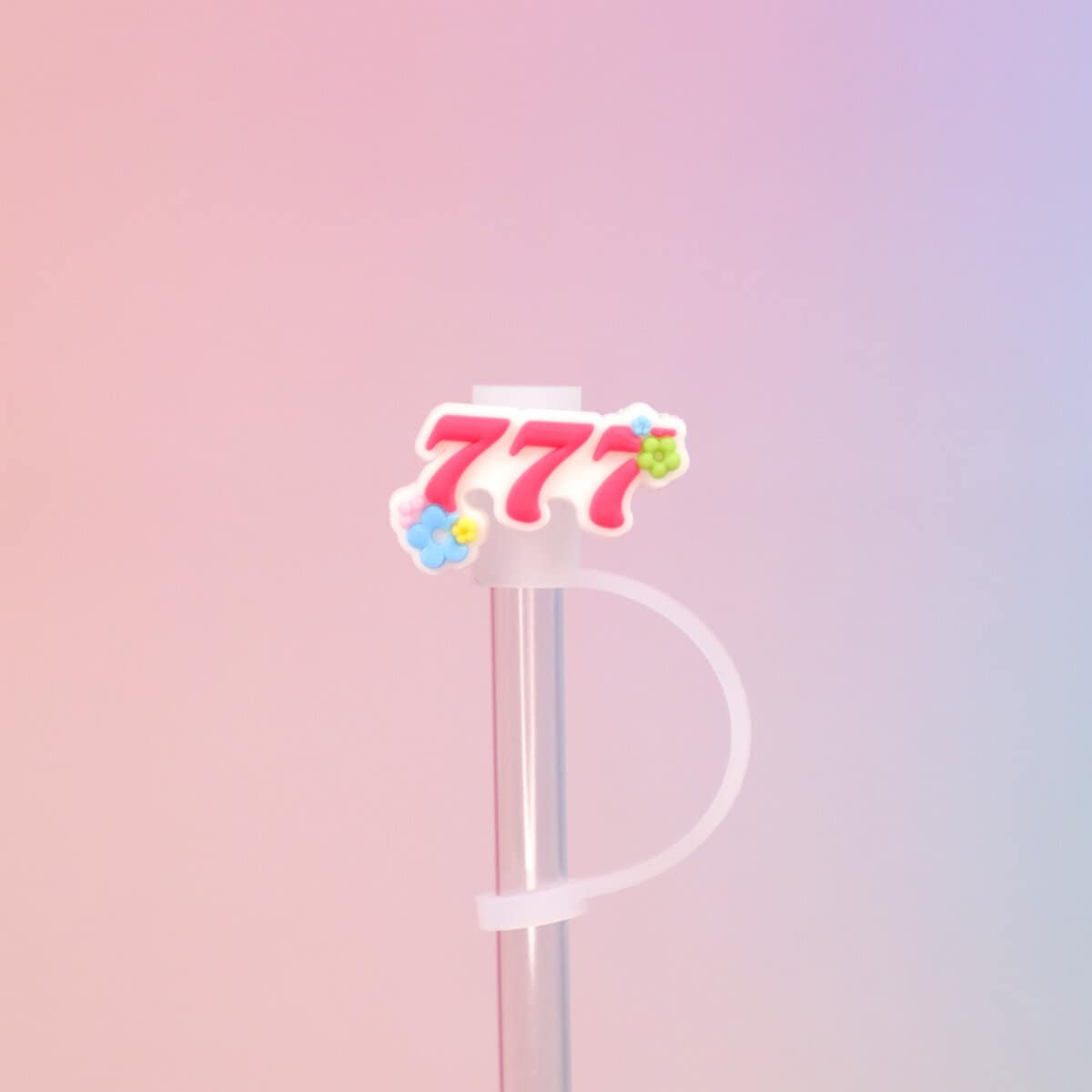 Straw topper - Angel number #777