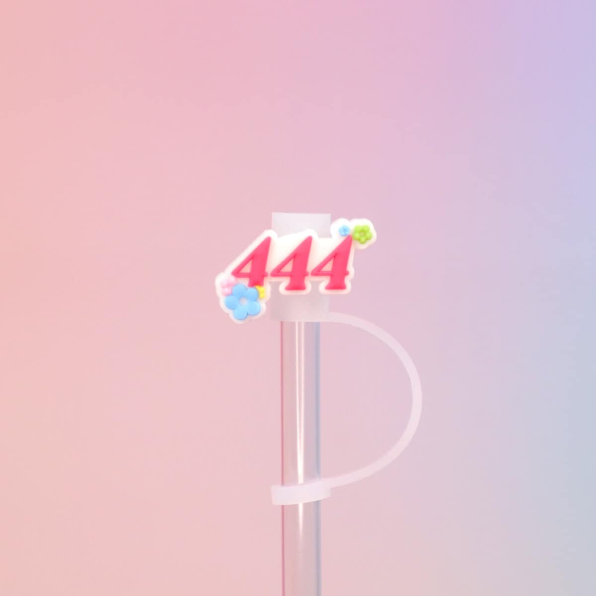 Straw topper - Angel Number #444