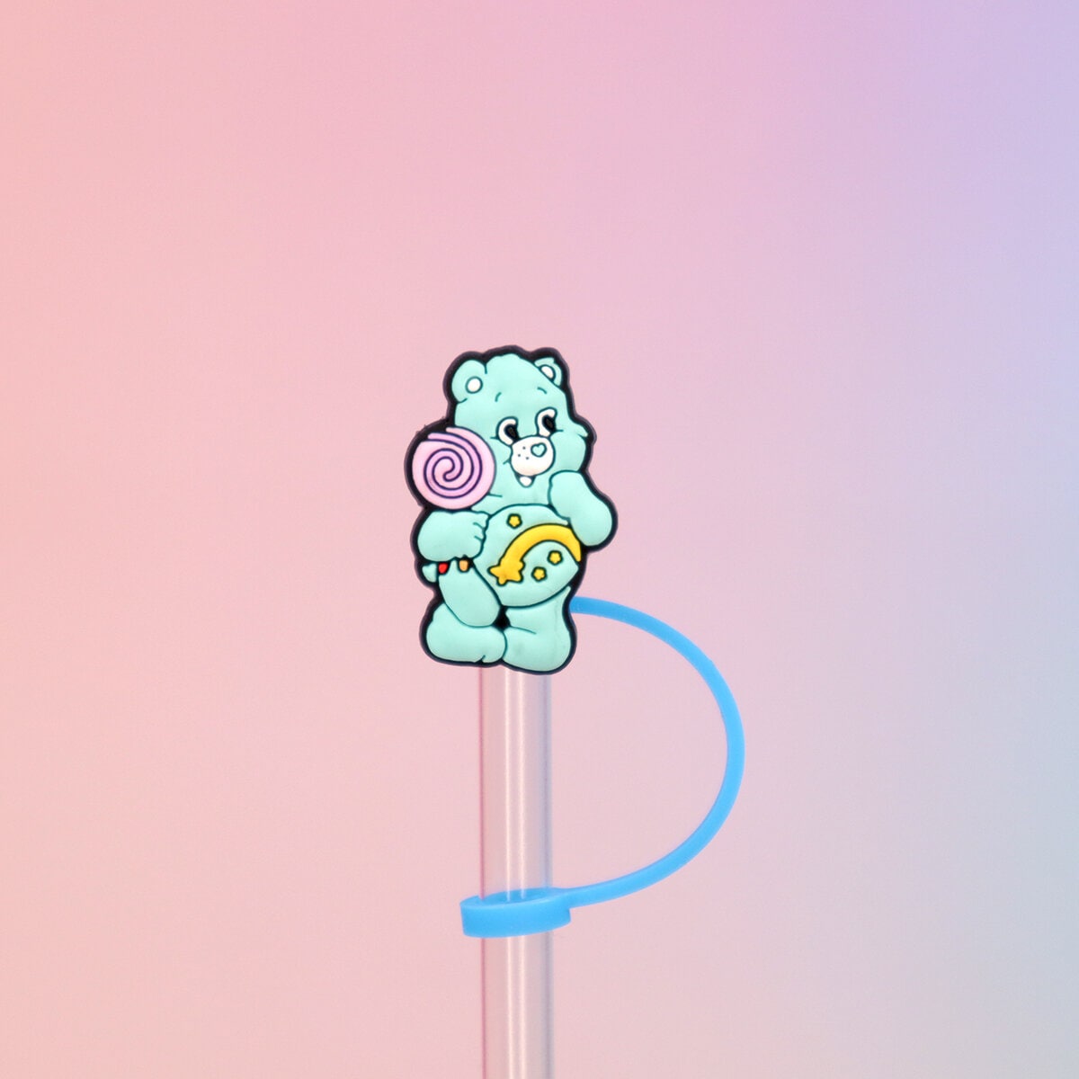 Straw topper - Care Bears, Wish Bear