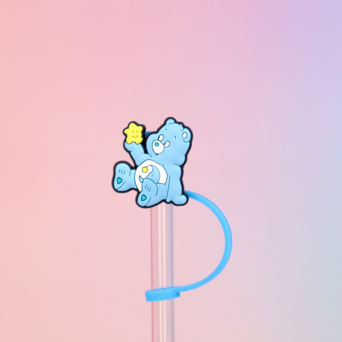 Straw topper - Care Bears, Bedtime Bear