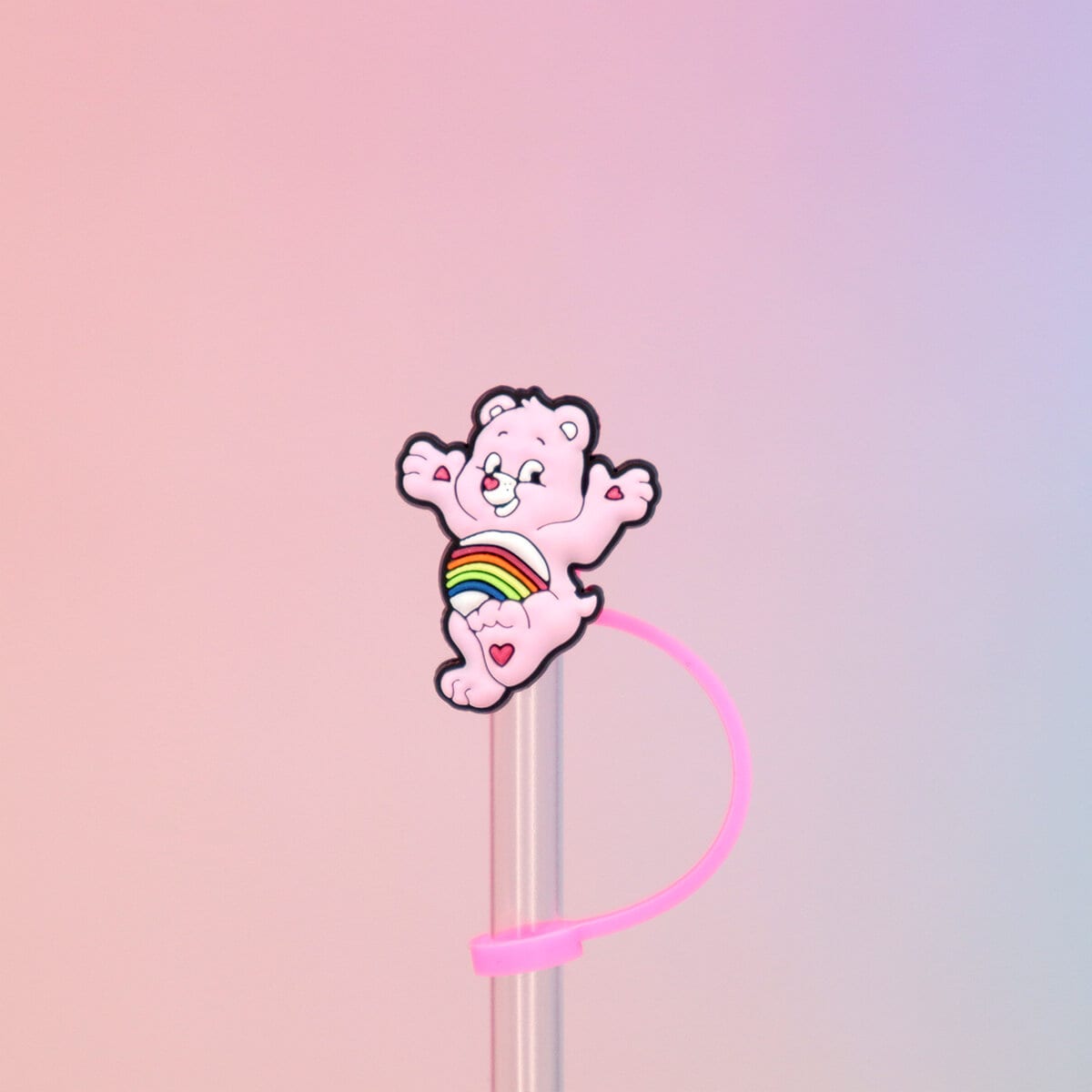 Straw topper - Care Bears, Cheer Bear
