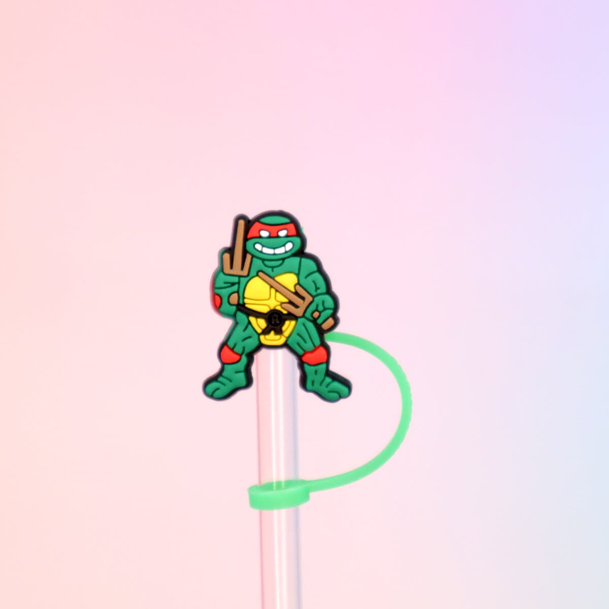 Straw topper - Ninja Turtles, Raphael