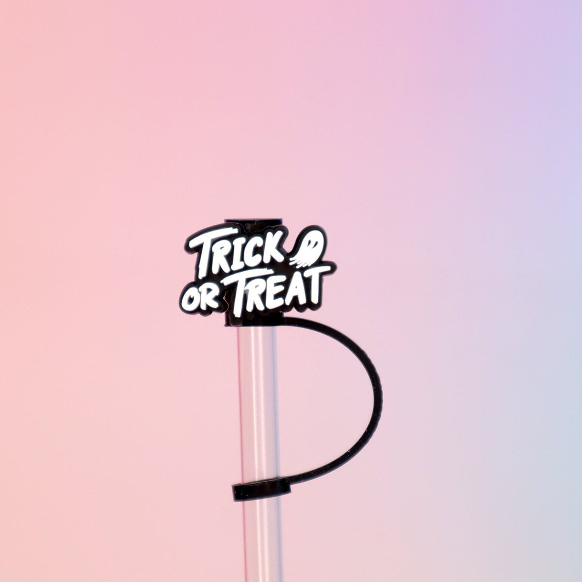 Straw topper - Trick or treat