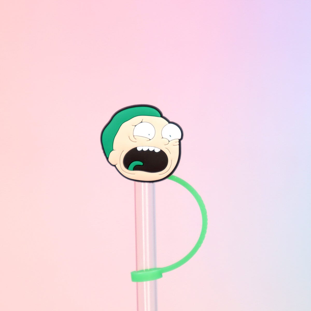 Straw topper - Toxic Morty 