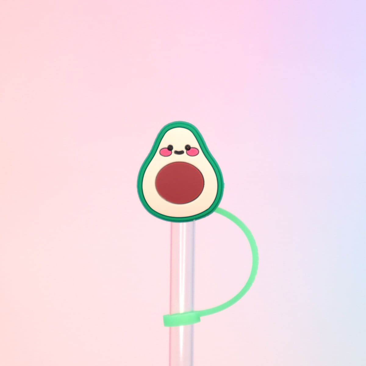 Straw topper - Avokado