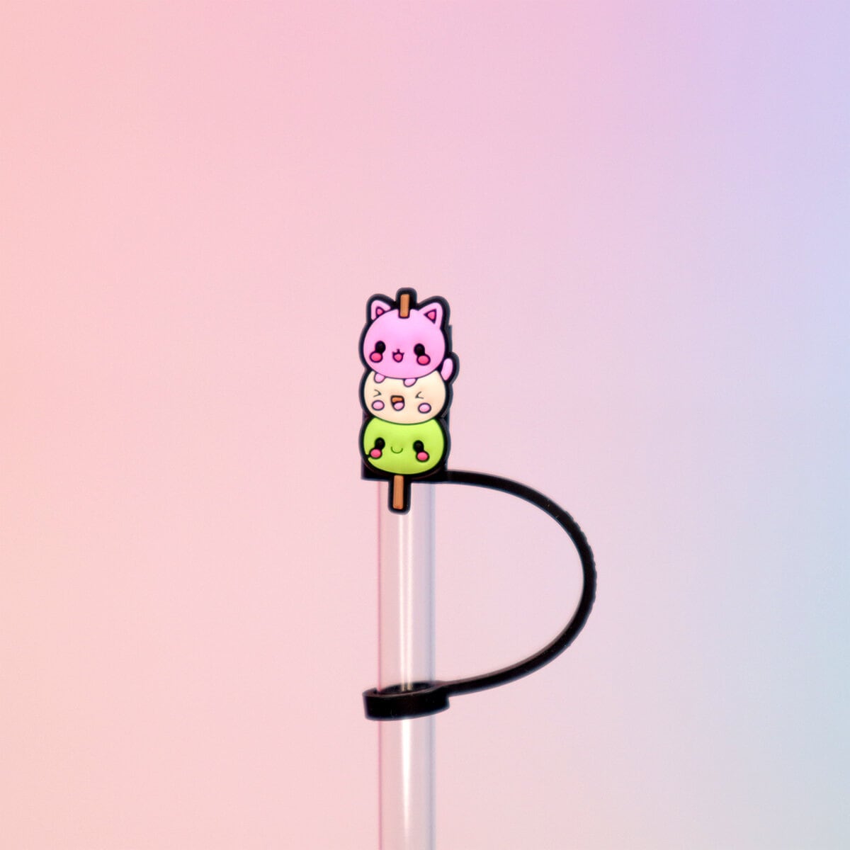 Straw topper - Katt-dango