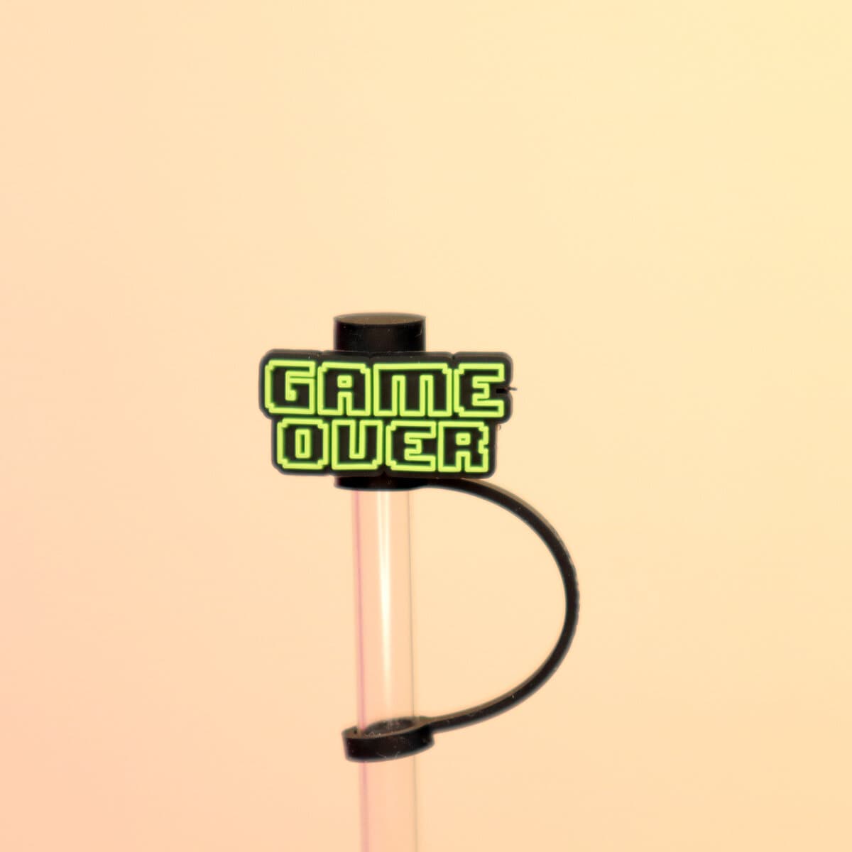 Straw topper - Game over