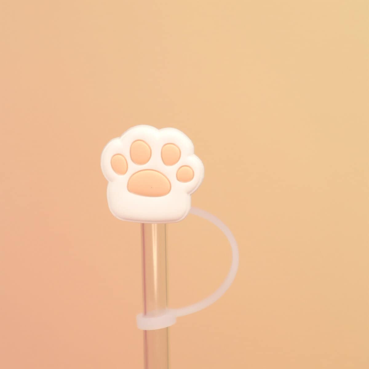Straw topper - Big paw