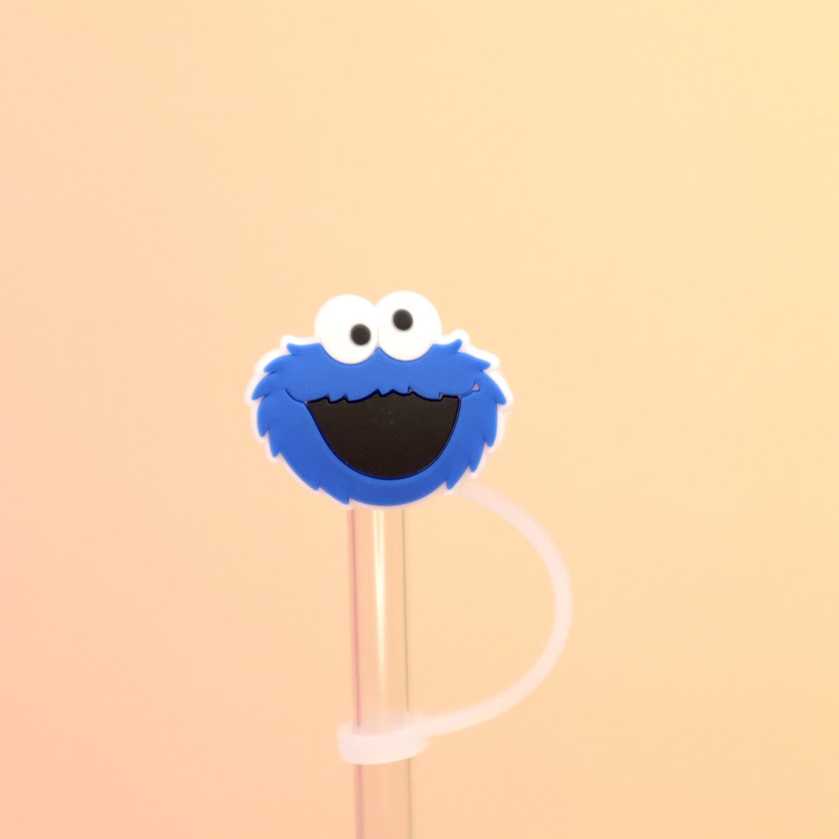 Straw topper - Cookie monster