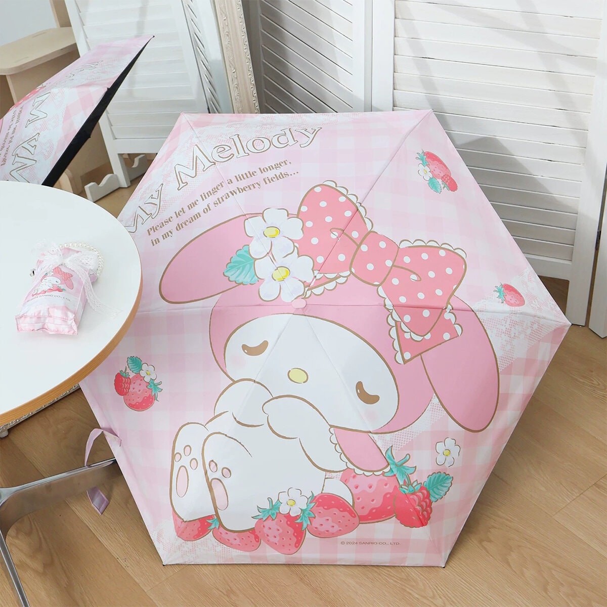 Paraply My Melody - Sleepy Strawberries