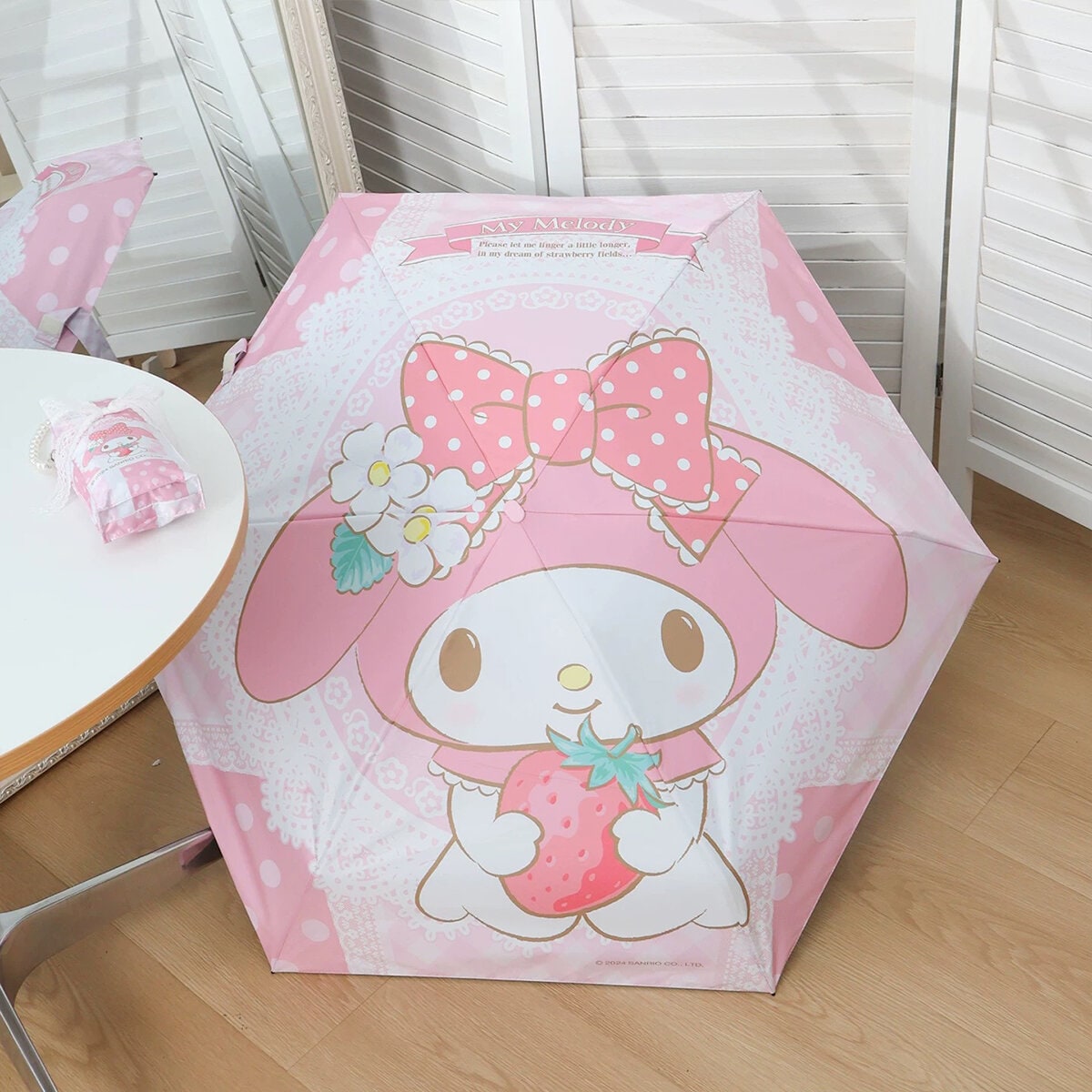 Paraply My Melody - Big Strawberry