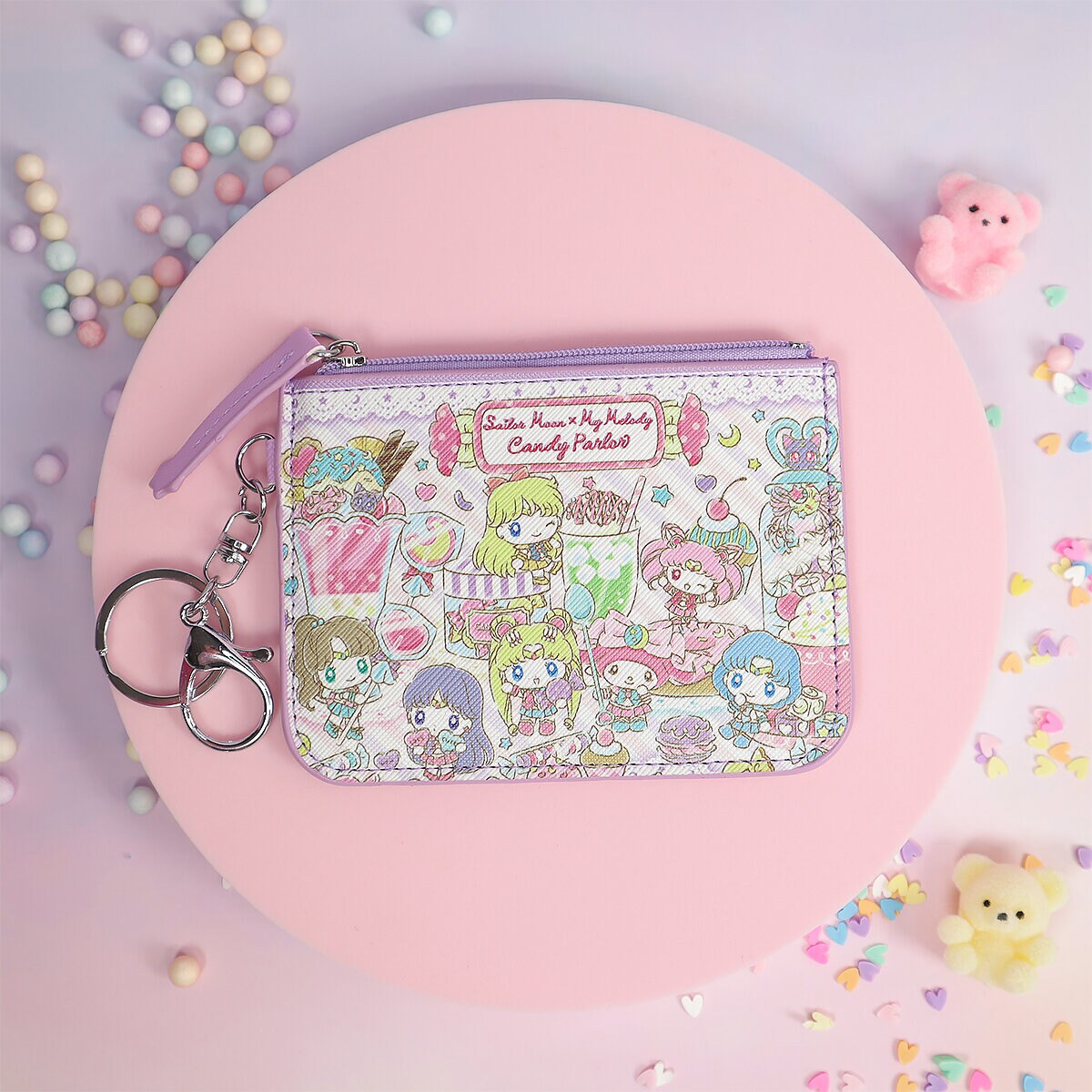 Kort-börs Sailor Moon x My Melody Candy Parlor