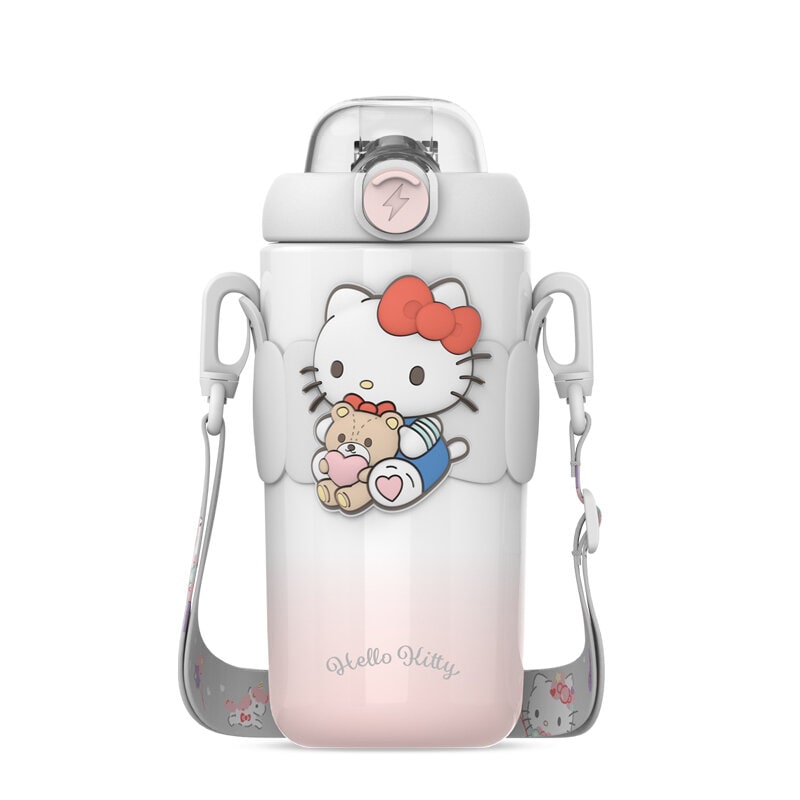 Hello Kitty termosflaska med bärrem 500ml