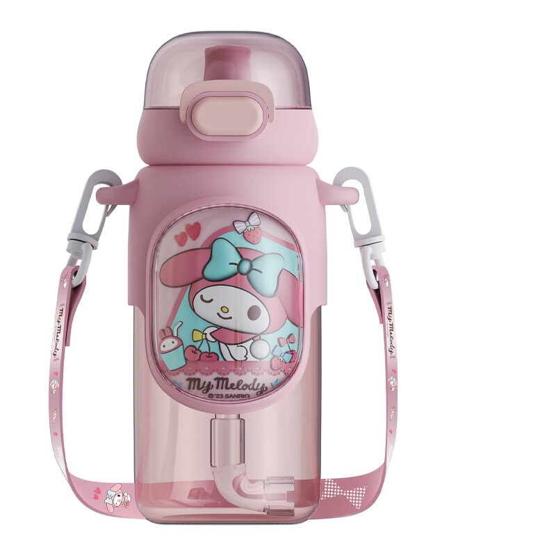 My Melody vattenflaska med bärrem 600ml