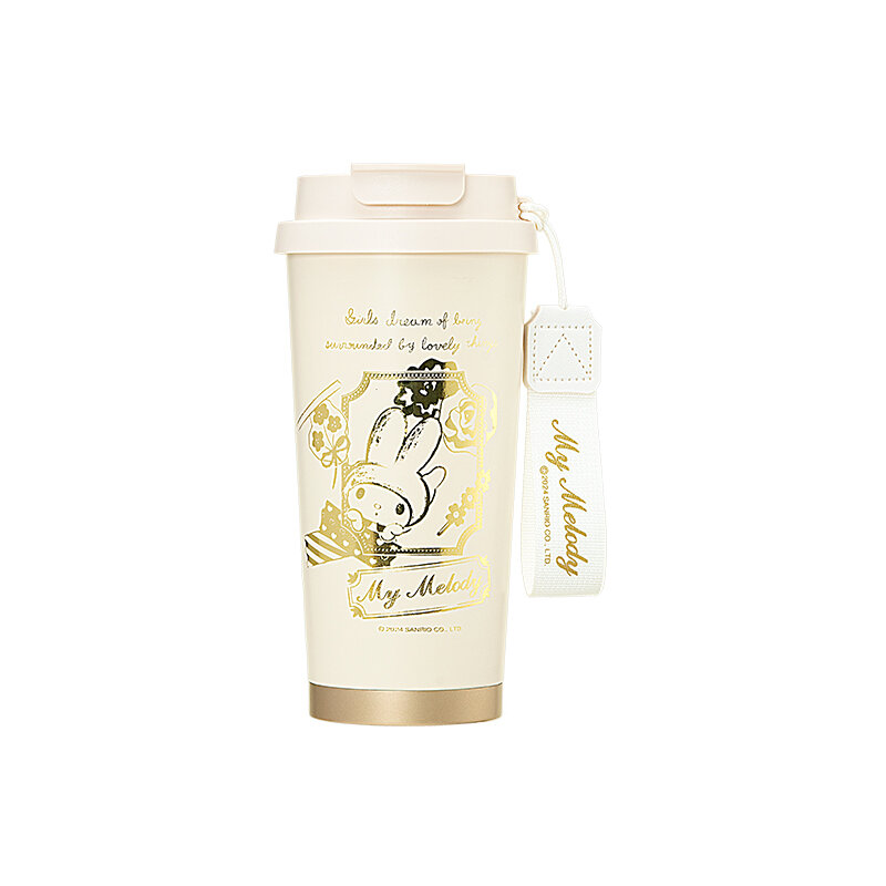 My Melody termosmugg med guldprint 520ml