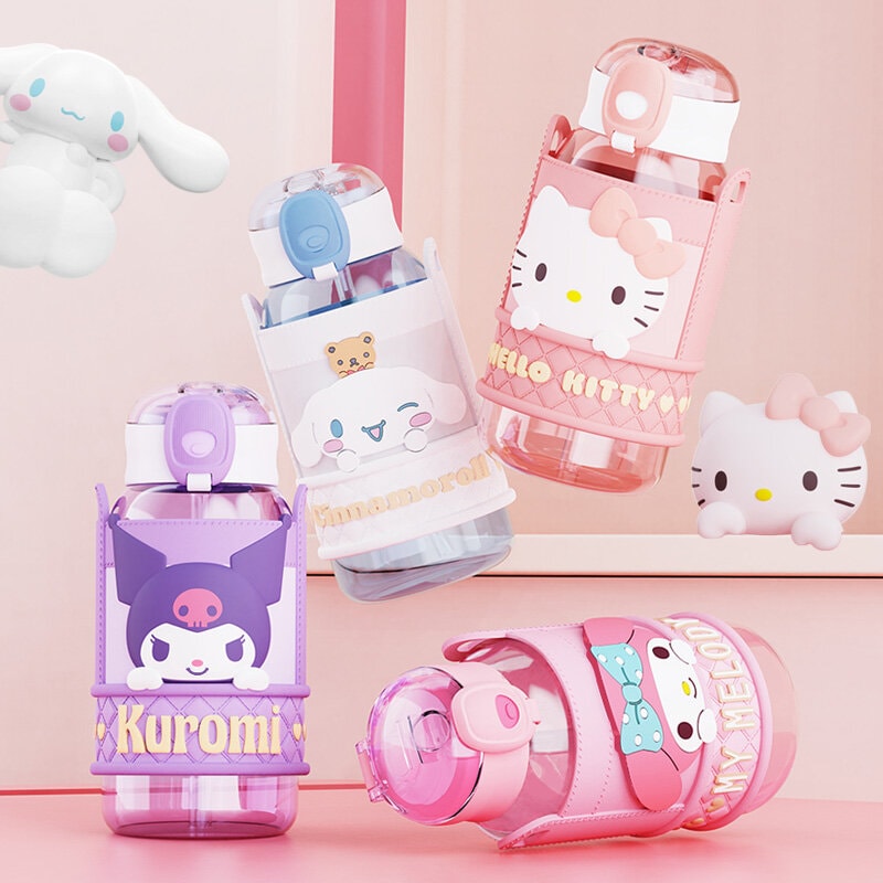 Cinnamoroll vattenflaska med bärrem 720ml