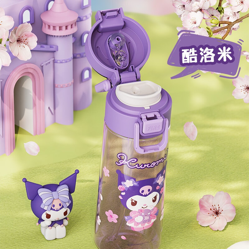 Kuromi vattenflaska sakura 560ml