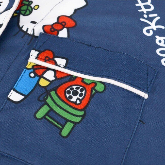 Pyjamas - Hello Kitty, marinblå