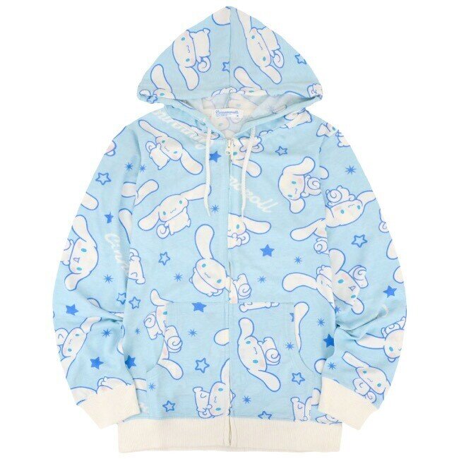 Hoodie Cinnamoroll, ljusblå